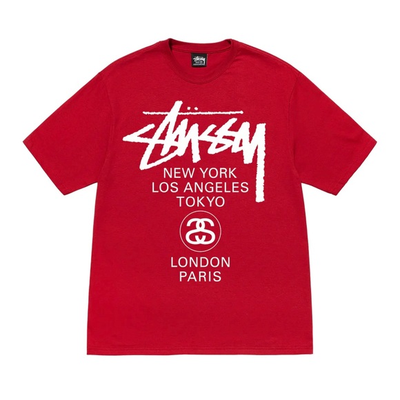 Stussy Shirts Stussy World Tour Tee Poshmark